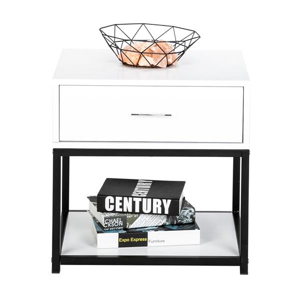 Modern And Simple Style Nightstand - One Draw (Top)