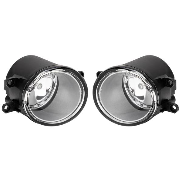 For 2012-2014 Toyota Camry Clear Bumper Fog Lights w/Bulbs&Switch&Chrome Cover