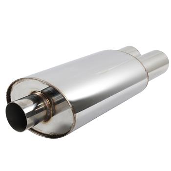 Polished Stainless Steel Exhaust Muffler