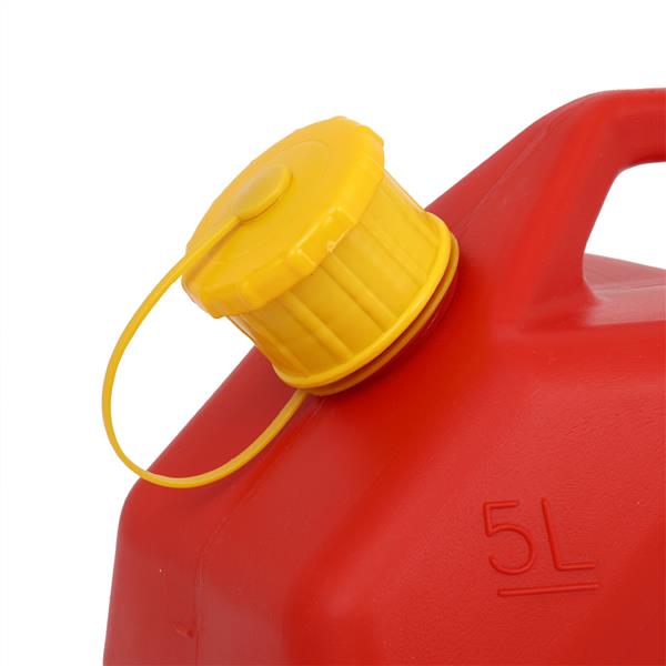 5L Gas Can Plastic Utility Jug Red