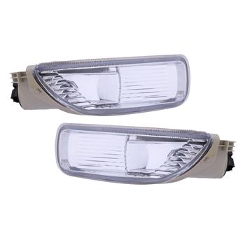 Clear Lens Bumper Driving Lamps Fog Lights for 2003 2004 Toyota Corolla