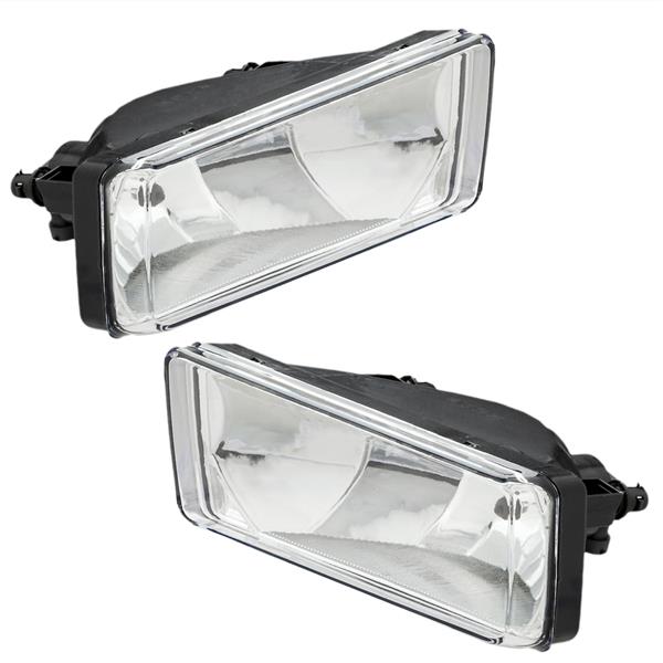 Clear Bumper Fog Light Lamps Pair for 07-13 Chevy Silverado 1500 2500 HD Tahoe