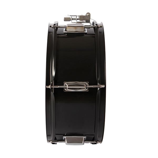 [Do Not Sell on Amazon]Glarry 14 x 5.5 inches Professional Marching Snare Drum & Drum Stick & Drum Key & Strap Black