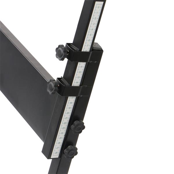 [Do Not Sell on Amazon]Glarry Z-Shape Adjustable Electric Piano Rack Stand
