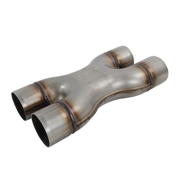 Durable Stainless Steel Stamped Universal Exhaust X Pipe