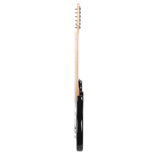 [Do Not Sell on Amazon] GST Maple Fingerboard Electric Guitar Bag Shoulder Strap Pick Whammy Bar Cord Wrench Tool Black & White