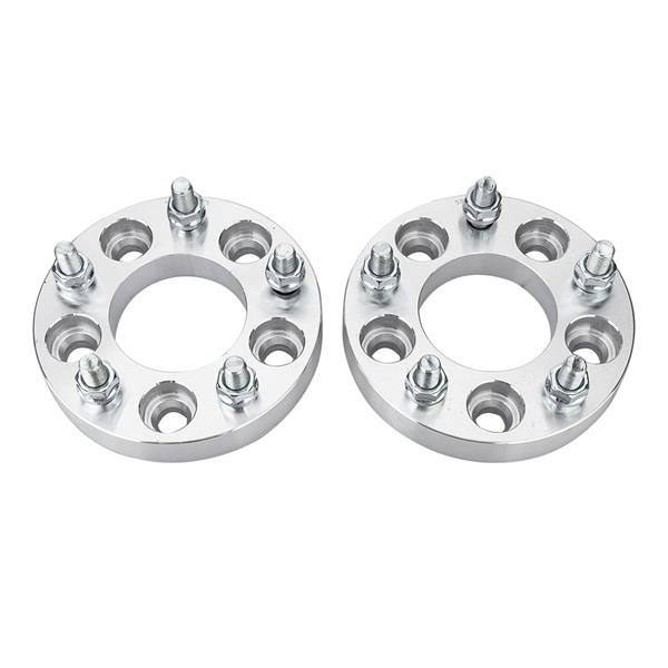 (2) 1" 5x114.3 TO 5x120 Wheel Spacers 12x1.5 Stud For Toyota Camry Lexus GS430