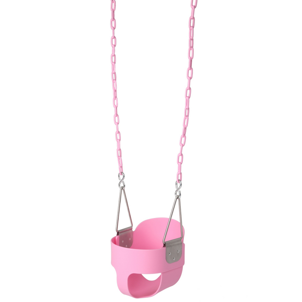 Swing Set Stuff Highback Full Bucket Swing Pink