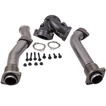 Bellowed Turbo Diesel Exhaust Up Pipe for ford F250 F350 7.3L Super Duty 99-03