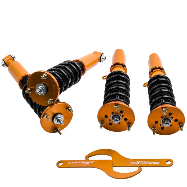 4pcs Coilovers Shock Kit For BMW 5 Series E60 2004-2010 Sedan 525i,528i,530i,535i,545i,550i RWD