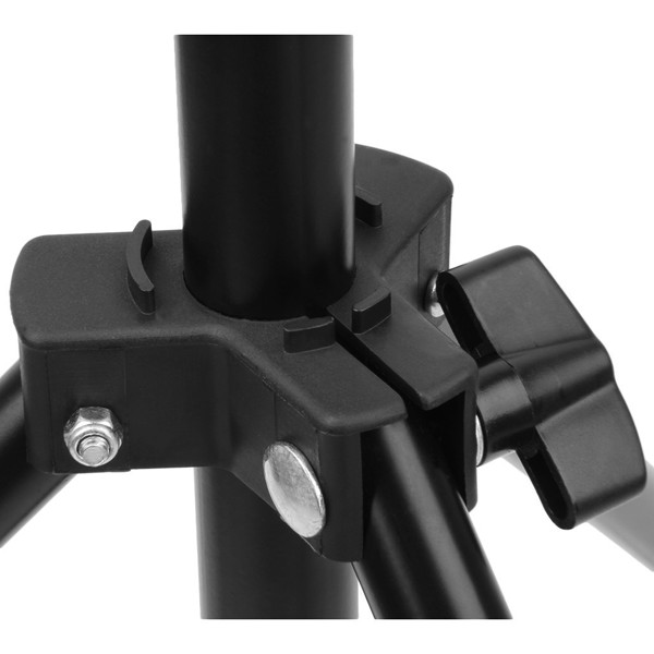 Profi Studio Hintergrundsystem Fotostudio Teleskop Fotoständer Kit inkl. Hintergrund Stoff weiß schwarz grün(nonwoven) Tragtasche (2* 2m Stativ und 3* 1.6 x 3m Stoff)