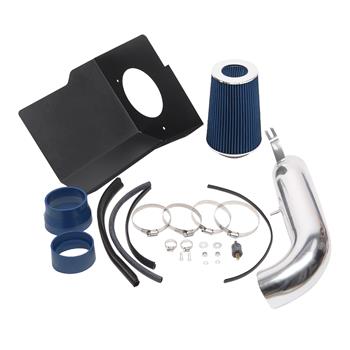 3.5\\" Intake Pipe With Air Filter for GMC/Chevrolet Silverado 2007-2008 Sierra 4.8L/5.3L/6.0L/6.2L V8 Blue