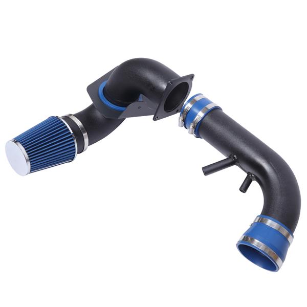 The 3.5" Intake Kit Is Available For The Ford Mustang 1996-2004 V8 4.6L Black   Blue