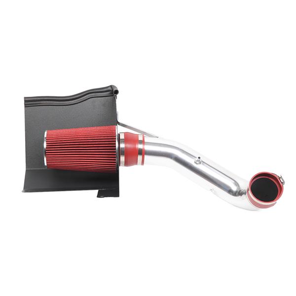 3.5" Intake Pipe With Air Filter for GMC/Chevrolet Silverado 2007-2008 Sierra 4.8L/5.3L/6.0L/6.2L V8 Red