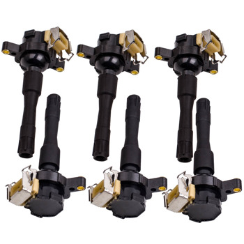 6 piece Ignition Coilpacks for BMW 323i 2.5L L6 1748017