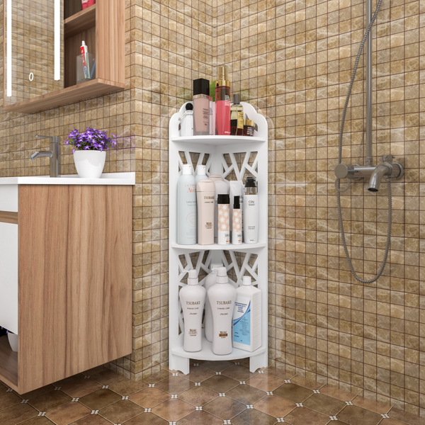 3 Tier Corner Shower Shelf Waterproof for Bathroom Storage