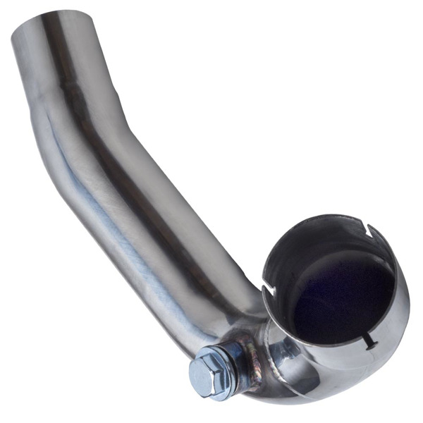 1x Exhaust Muffler Mid Middle Tube Pipe for Honda CBR600RR CBR 600 2007-2017
