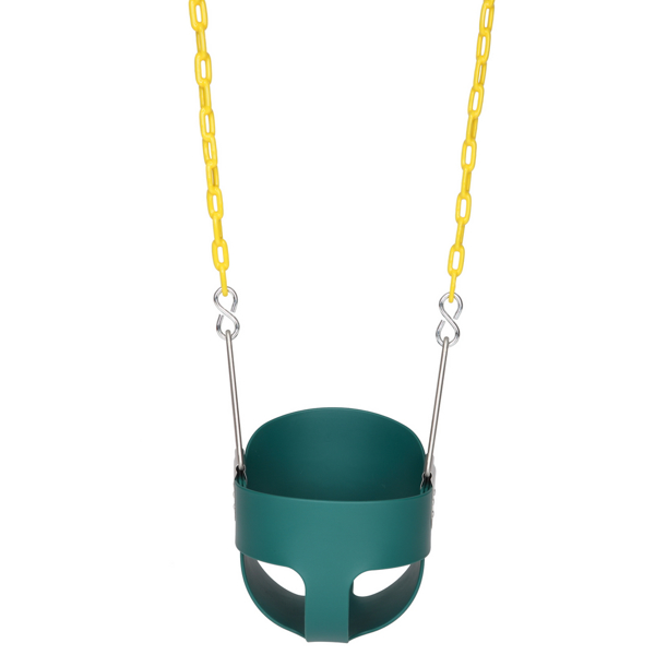 Swing Set Stuff Highback Full Bucket Swing Green