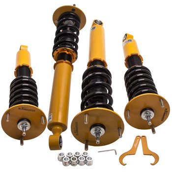 4pcs Coilovers Coil Spring Kit For Lexus LS400 XF10 1990-1994 Adj. Damper Struts