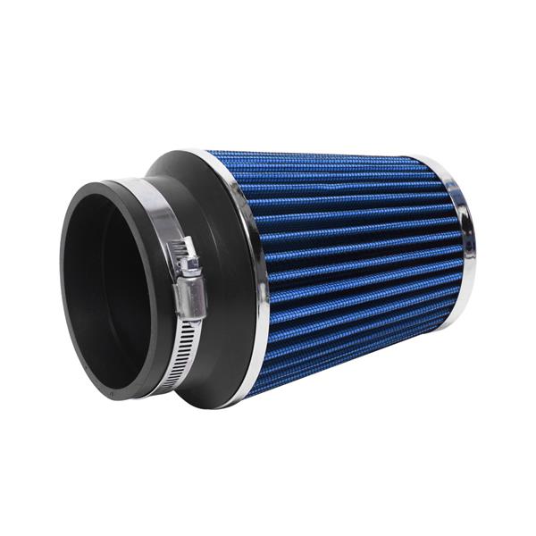 The 3.5" Intake Kit Is Available For The Ford Mustang 1996-2004 V8 4.6L Black   Blue