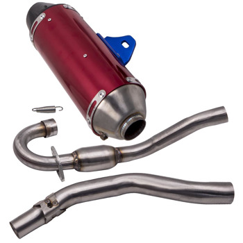 Aluminum Slip On Muffler Exhaust Pipe System fit for Honda CRF230F CRF150 03-13