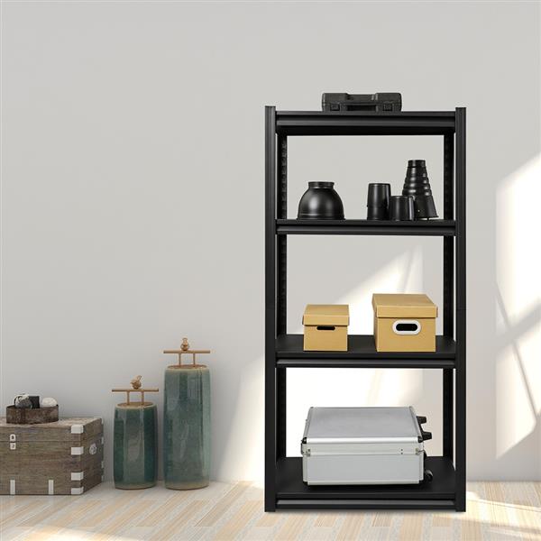 Adjustable Heavy Duty Steel Frame 4-Tier Organizer