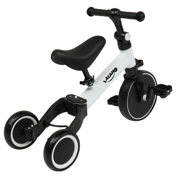 Kids 3 in 1 Tricycles  White