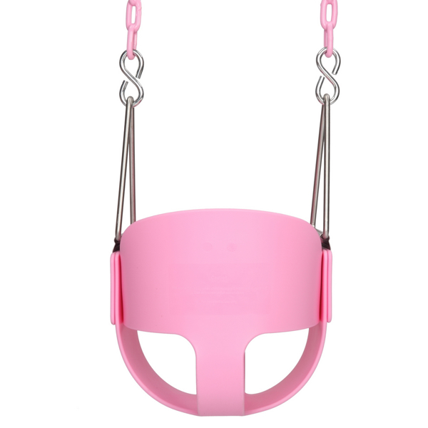 Swing Set Stuff Highback Full Bucket Swing Pink