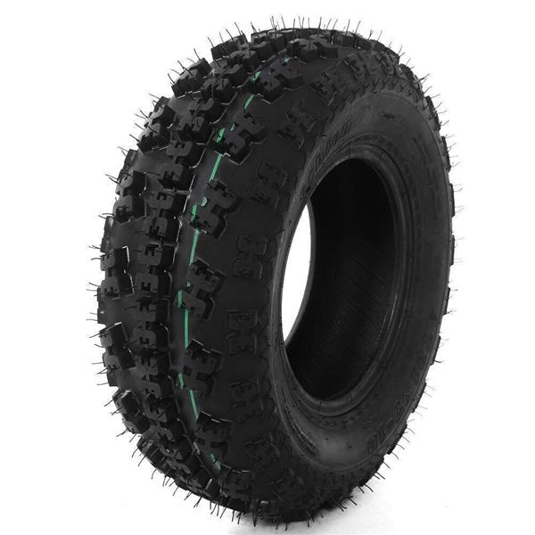 qty1 wheels 21X7-10 4ply ATV Tires tubeless Black Rubber