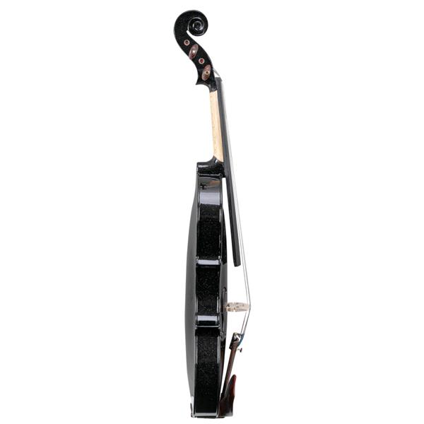 【Do Not Sell on Amazon】Glarry GV103 4/4 Spruce Panel Violin Matte Black