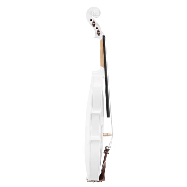 【Do Not Sell on Amazon】Glarry GV103 4/4 Spruce Panel Violin Matte White