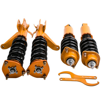 4pcs Coilover Kits Fit Honda Civic 01-05 02-05,SI Hatchback, Adj. Height Shocks