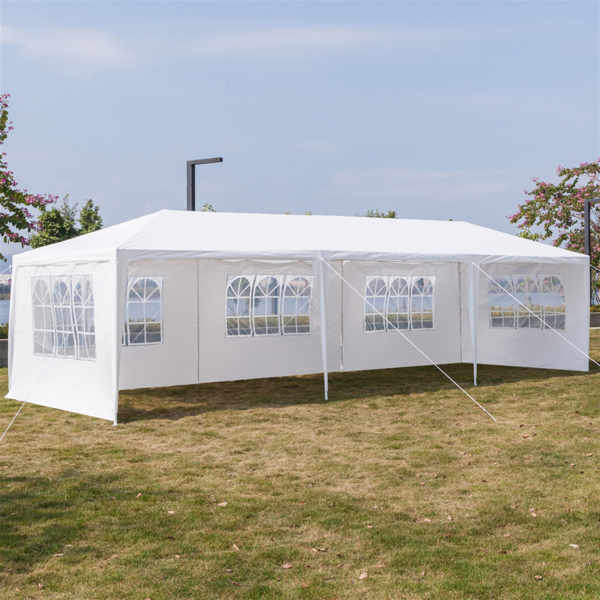 3 x 9m Seven Sides Portable Home Use Waterproof Tent with Spiral Tubes