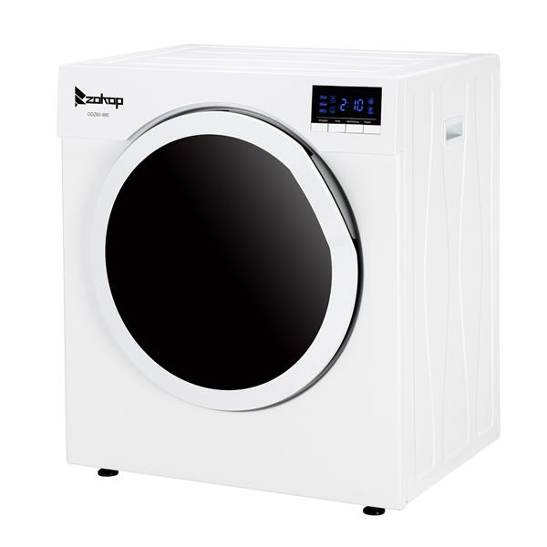 GDZ60-98E Household Dryer 6kg Drum Dryer with LED Display, 1 Filter Mesh Cotton-White