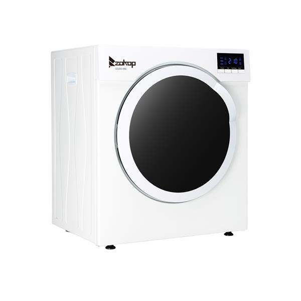 GDZ60-98E Household Dryer 6kg Drum Dryer with LED Display, 1 Filter Mesh Cotton-White