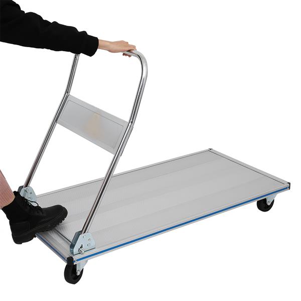 Convenient Foldable Flatbed Cart Extended Version-2041A350