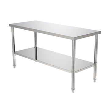 60\\" Stainless Steel Galvanized Work Table (without Back Board)