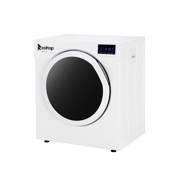 GDZ60-98E Household Dryer 6kg Drum Dryer with LED Display, 1 Filter Mesh Cotton-White