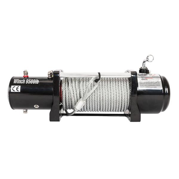 Classic 12V 9500LBS Electric Winch Towing Truck Trailer Steel Cable Off Road