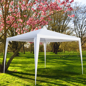3 x 3m Waterproof <b style=\\'color:red\\'>Tent</b> with Spiral Tubes White