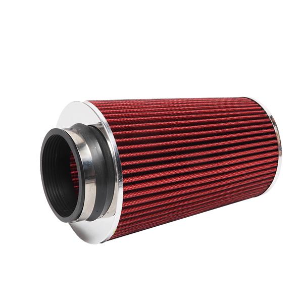 3.5" Intake Pipe With Air Filter for GMC/Chevrolet Silverado 2007-2008 Sierra 4.8L/5.3L/6.0L/6.2L V8 Red