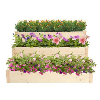 Wood Planting Frame Ladder Type 123*123*55Cm