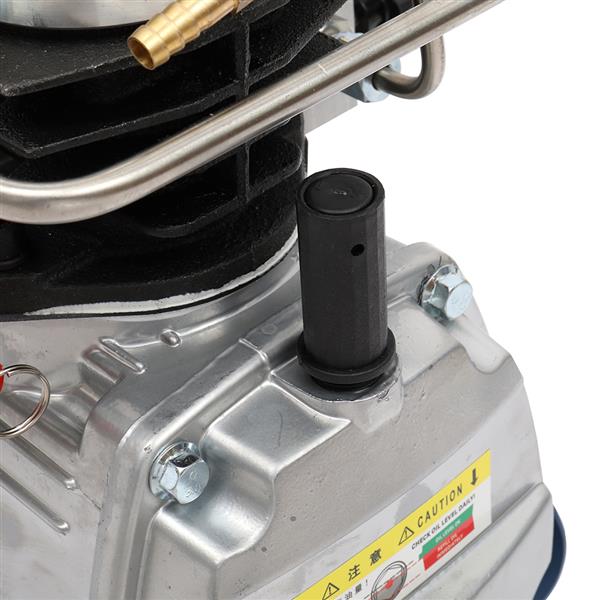 110V 1800W Digital Display Single Cylinder Water Cooled High Pressure Air Compressor with Pressure Gauge