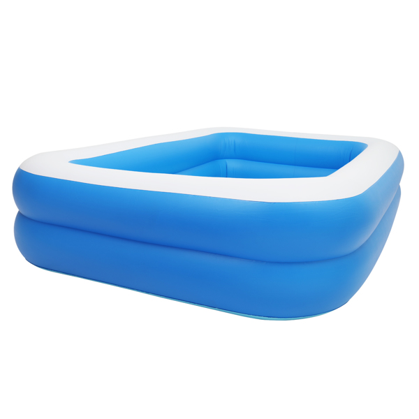 102" x 70" x 22" Inflatable Swimming Pool - Wall Thickness 0.3mm Blue