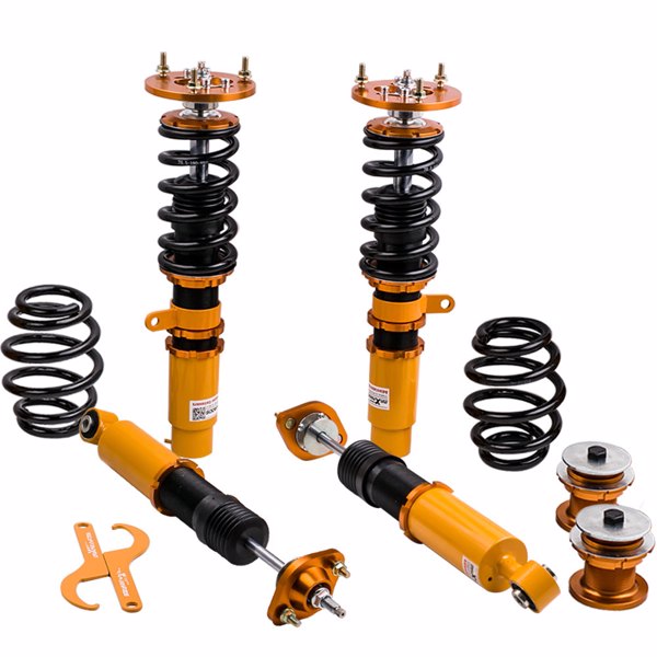 24 Ways Adjustable Damper Spring Coilover Kit for BMW E46 3 Series Shock Absorber 