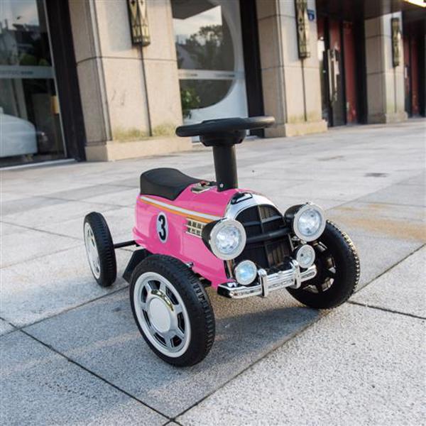 Kids Electric Ride On Car With Music Player   LED Lights 6V Pink