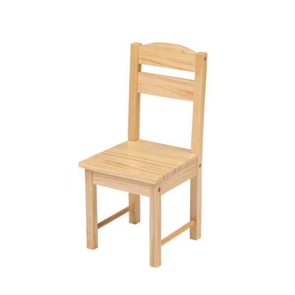 Children's Wooden Table And Chair Set Pine (One Table With Four Chairs)