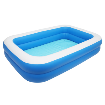 102\\" x 70\\" x 22\\" Inflatable Swimming Pool - Wall Thickness 0.3mm Blue