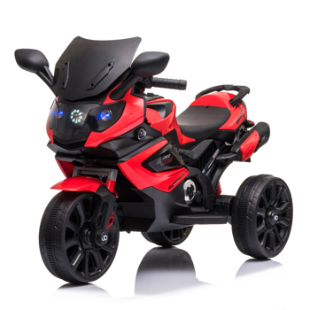 Dual Drive 12V 4.5A.h Children\\'s Motorcycle without Remote Control Red
