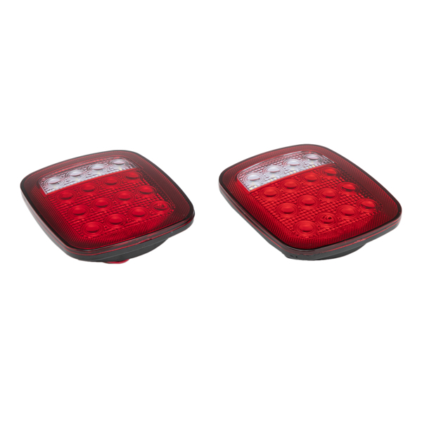2pcs Truck Trailer LED Function as stop, turn, tail and back up lights